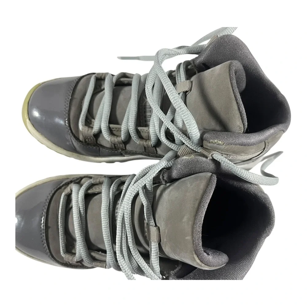 Nike Air Jordan 11 Cool Grey Retro Youth Shoes - Used Size 1Y